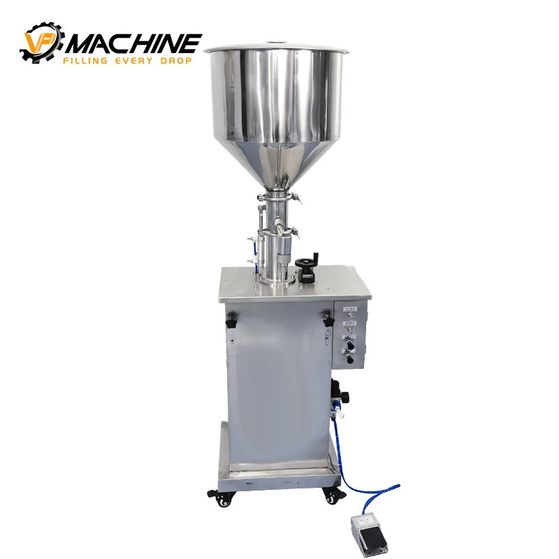 Factory direct price hot sale vertical semi automatic single head 5 litre liquid filling machine