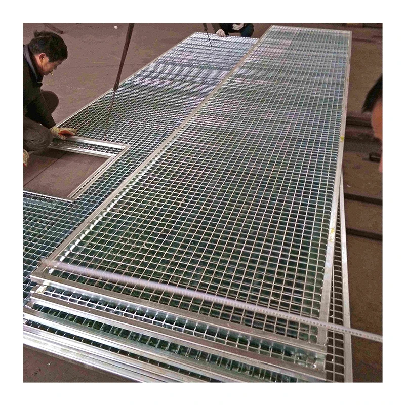Oil and Gas Industry Galvanized Plain or Serrated Steel Grating with CE Certificate