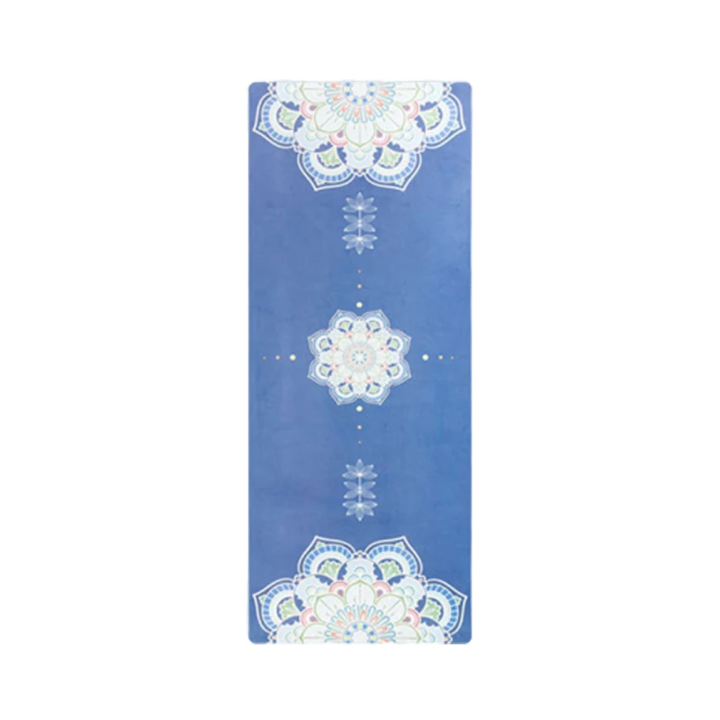 OEM TPE замшевые Мат для йоги 6 мм тренажерный зал Спорт фитнес-упражнения Коврик для выравнивания Коврик для йоги