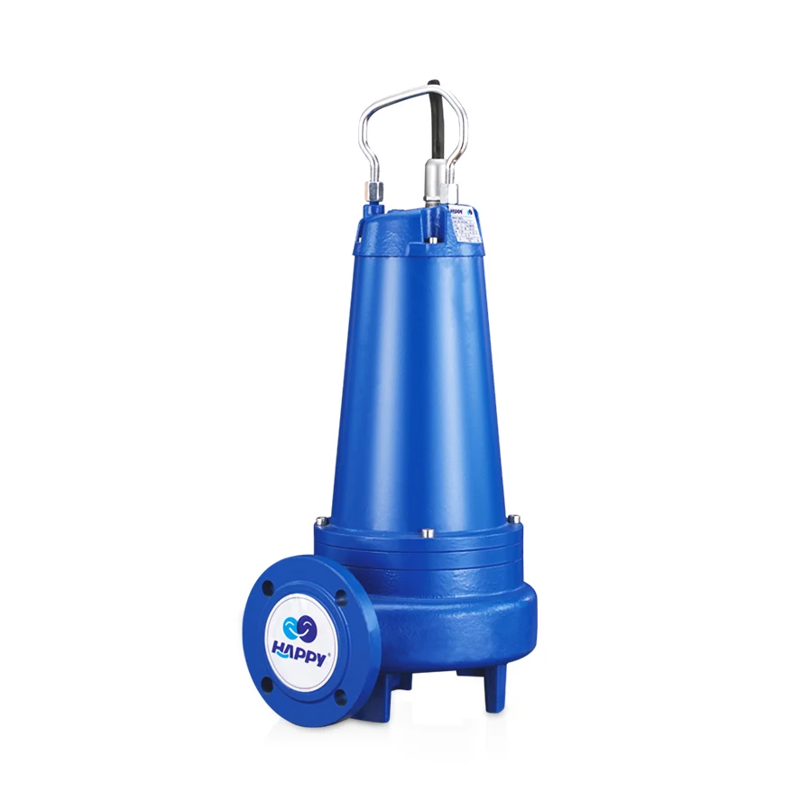 220V 380 V 1.5 hp 5.5 7.5hp sewage pump with cutting system