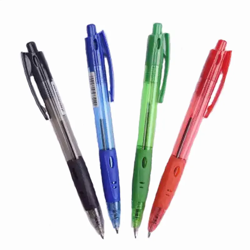 Оптовая продажа дешевая рекламная ручка BECOL простая шариковая с логотипом на заказ пластиковая для