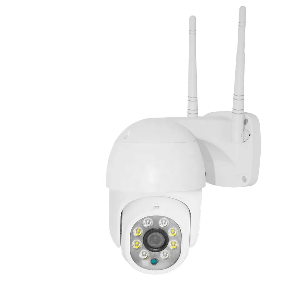 Hoqun Outdoor PTZ Wireless IP Camera 1080p 2MP 4X Digital Zoom Speed Dome WiFi Security CCTV Audio Ai Humanoid