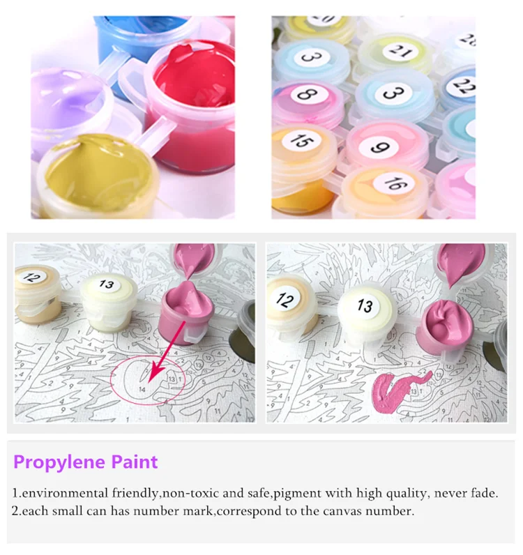 Custom van Gogh Starry Sky Painting by NumbersDIY hand-painted Pauntung by Numberskit for adult beginners home decoration