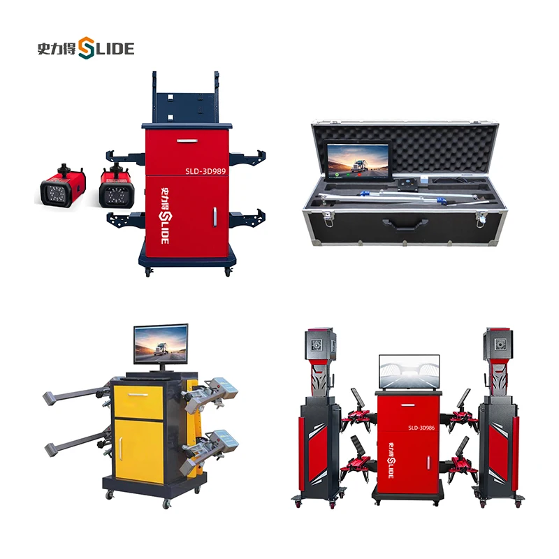 3 wheel electric car 4 tyre alignment machine with CE certificate 4S station equipment 3d wheel alignment machine price for sale