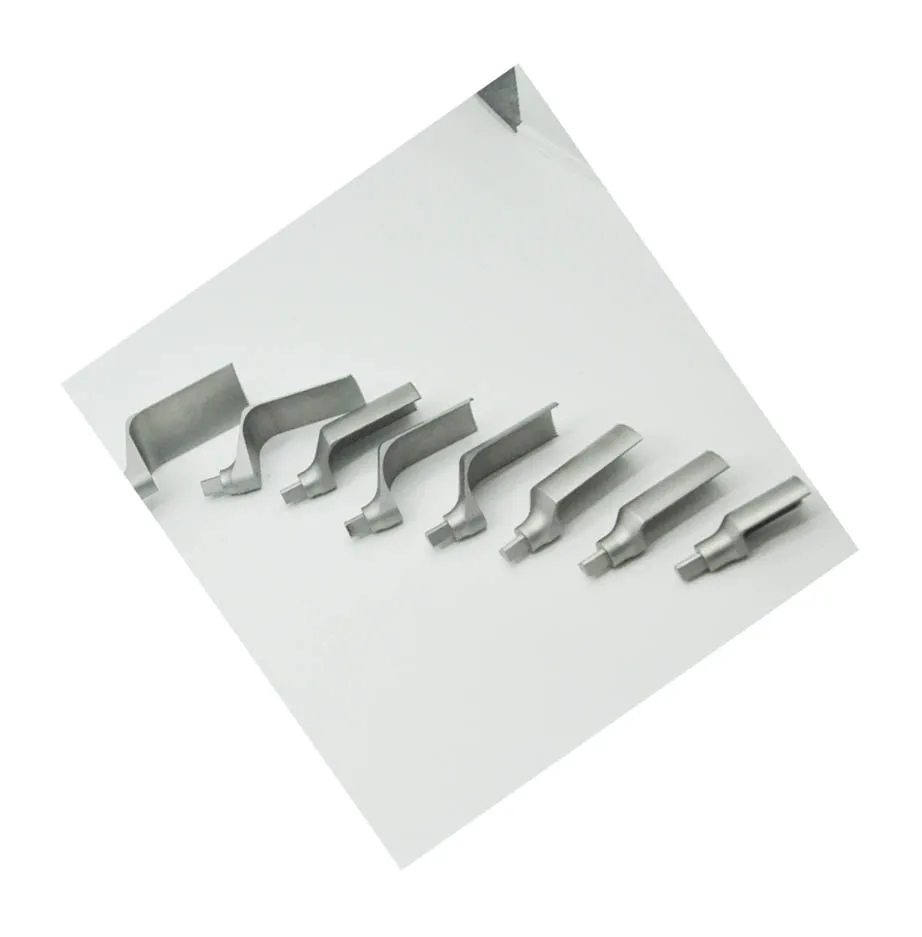 Veterinary orthopedic TPLO saw blades with compatible Standard triangular adaptor