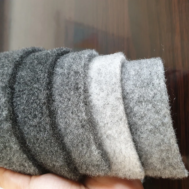 ANTHRACITE THICK WALL VAN CAR CAMPER BOAT BOOT ACOUSTIC VELOUR LINING TRUNK LINER CARPET