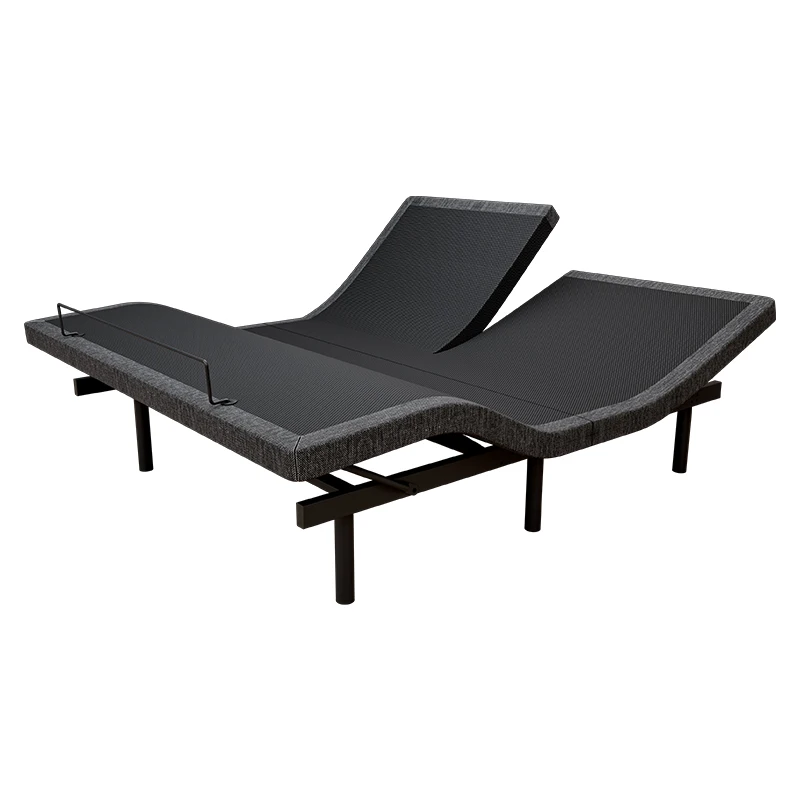 Adjustable Bed Frame Smart Bed Twin XL - Upholstered Bed Base with Massage, Wireless Remote, Ergonomic Foot&Head Incline