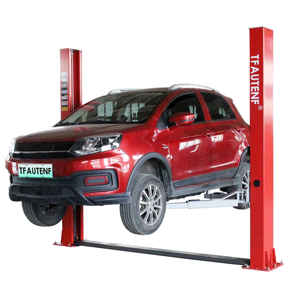 CE certificate hydraulic car ramp two post car lift 4000kg price