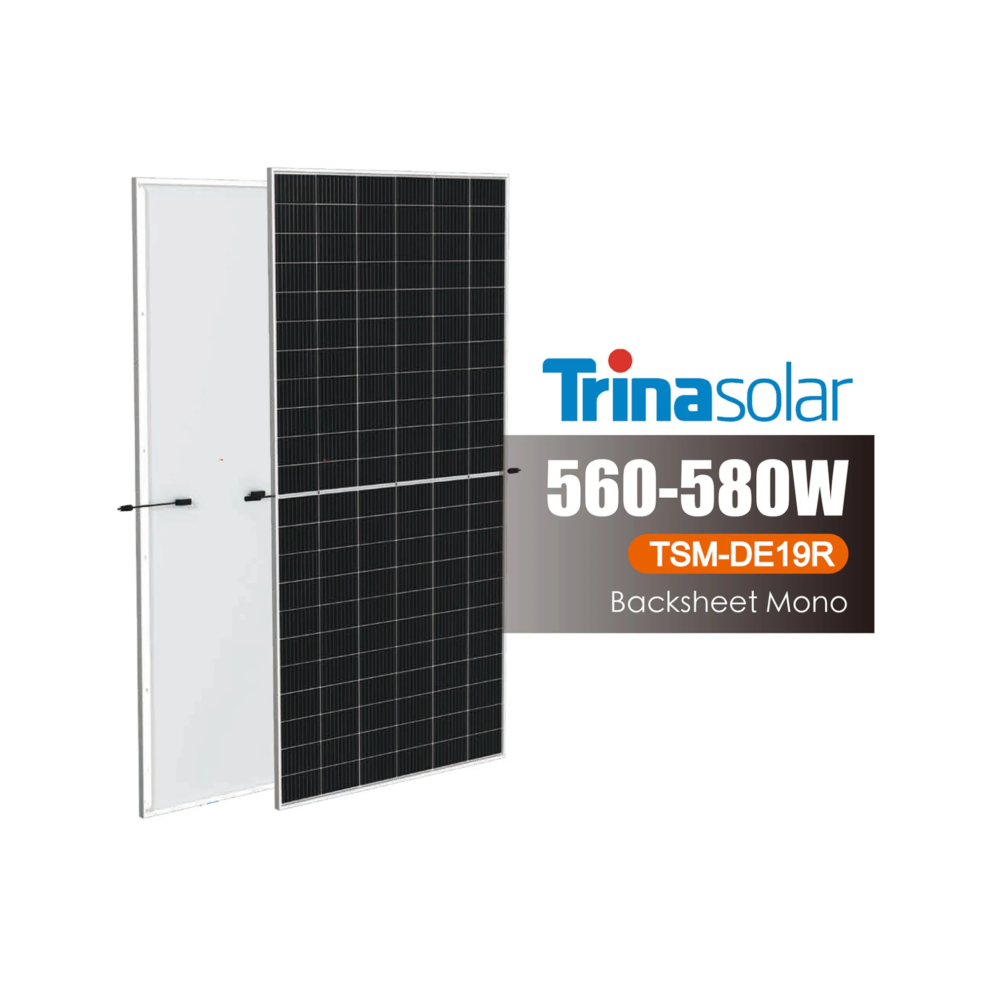 Maxbo Trina 560W 565W 570W 575W 580W BACKSHEET MONOCRYSTALLINE TSM-DE19R Solar Panels