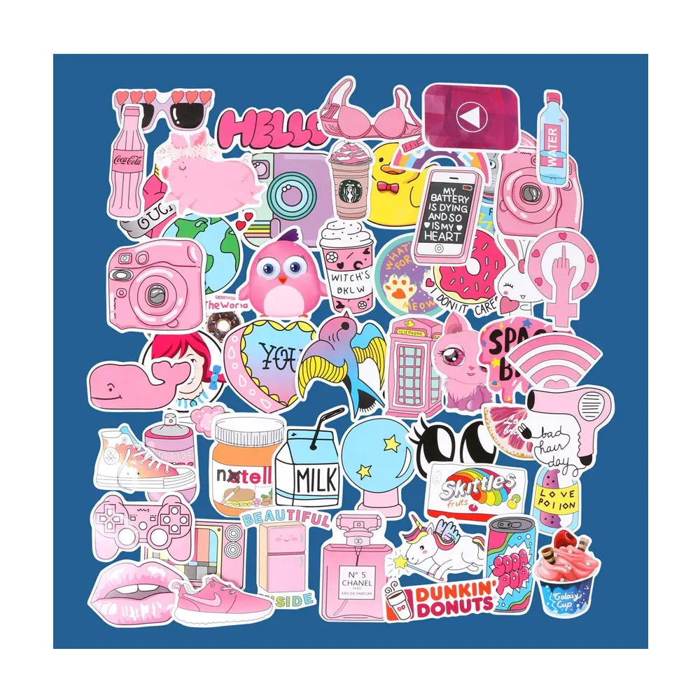 OEM Custom Cute Diary Stickers Scrapbooking Girl Generation Series Planner Japanese Kawaii Decorative Stationery Sticker