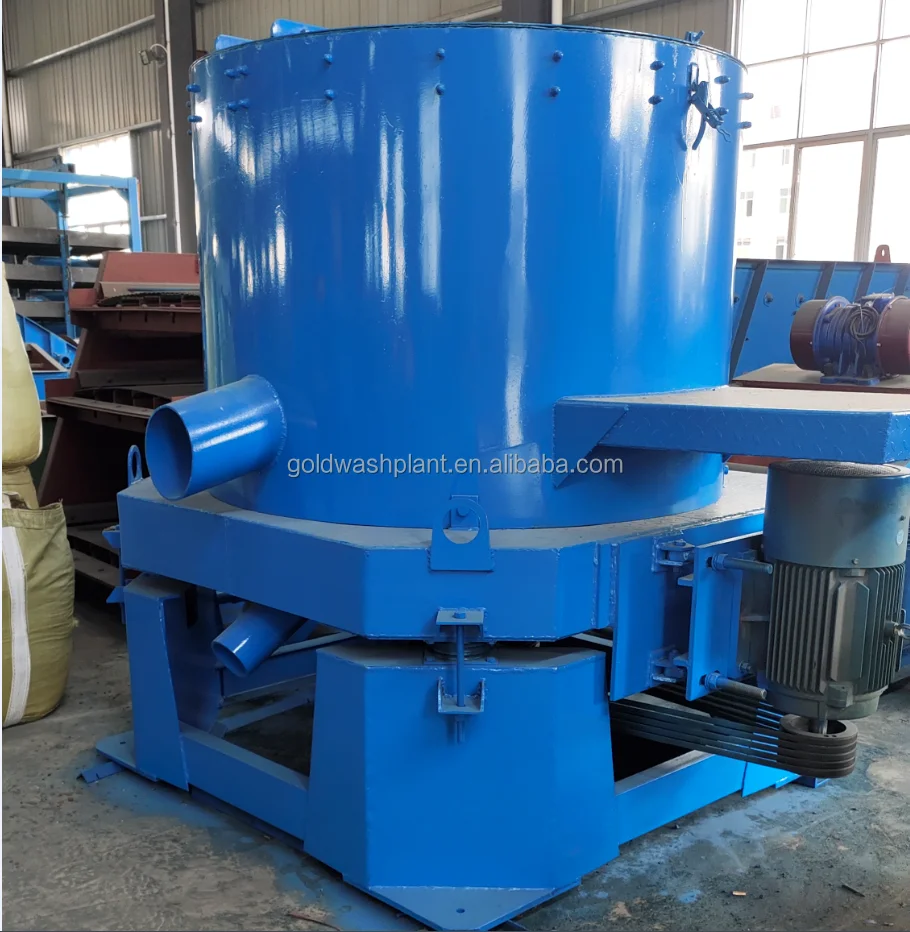 
China Gold Concentration Processing Blue Bowl Centrifugal Knelson Gold Washing extraction Mining equipment small scale gold 