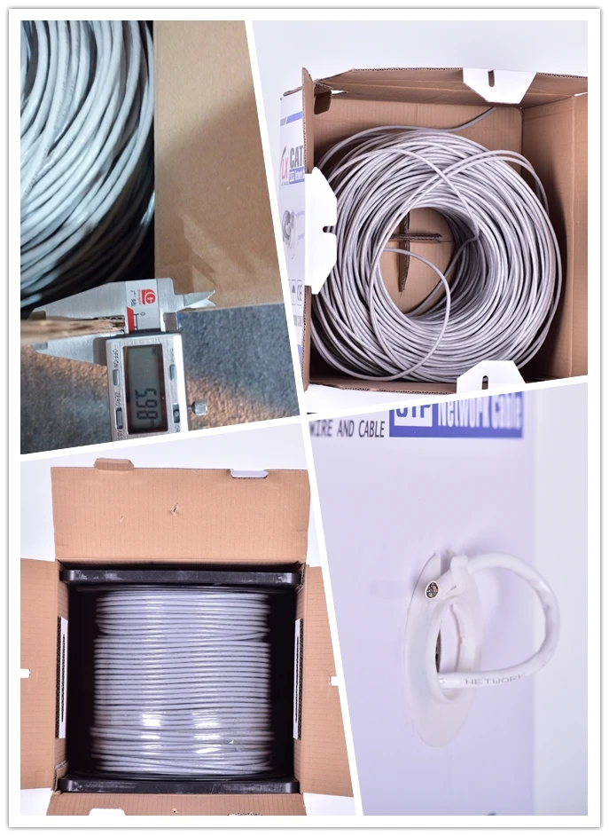 High Quality Wholesale Price Cat5e Cat 5e 24AWG COPPER UTP STP FTP SFTP OUTDOOR PE Jacket Network Ethernet Lan Cable