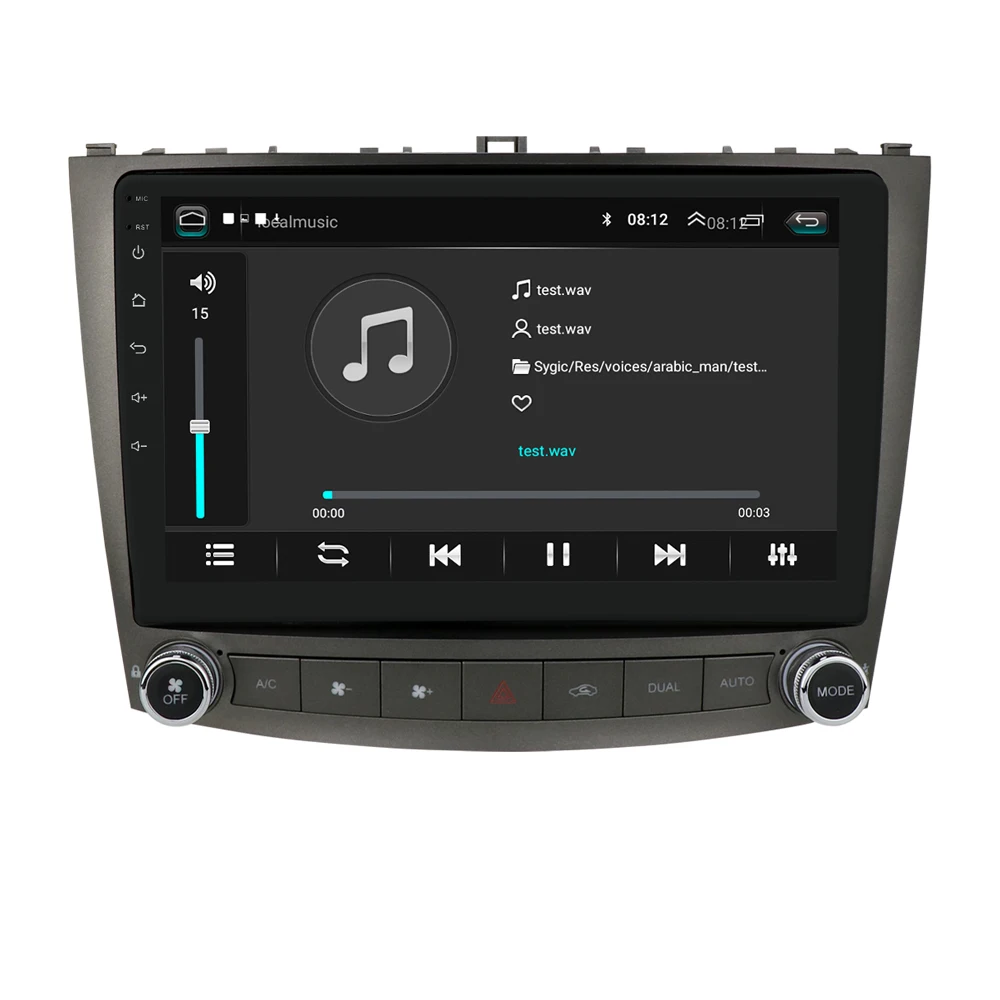  Android Стерео GPS навигация автомобиля в приборной панели радио WiFi 4G для Lexus IS250 200 300