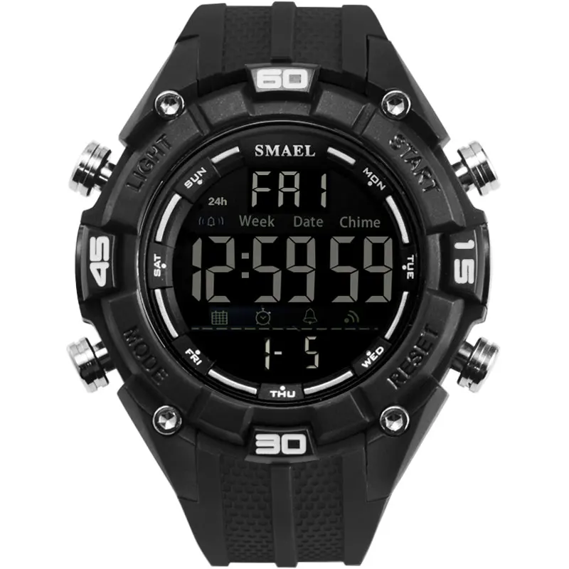 Factory Direct Sale Waterproof Sport Watch Boys SMAEL Digital Watches Men Wrist 1352 Watch For Sport