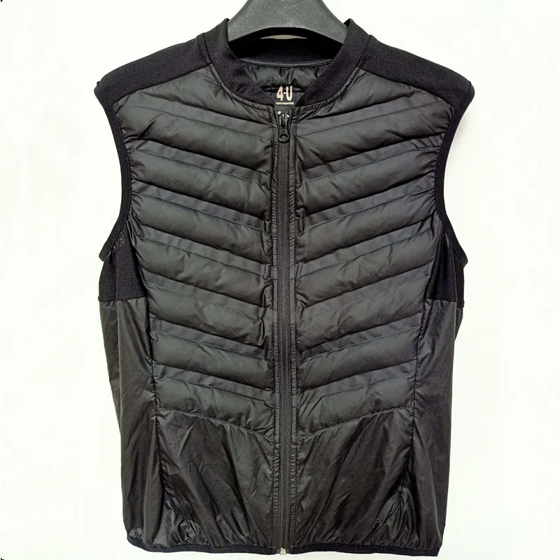 Hot Sell vest outdoor quilted puffer winter warm waistcoat lightweight  sports Gilet Zip Crop Sport Vest Streetwear