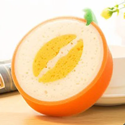 Fresh Fruit Shape Dish Washing Remove Stains Magic Sponge Cleaning Tools Polyester Foam