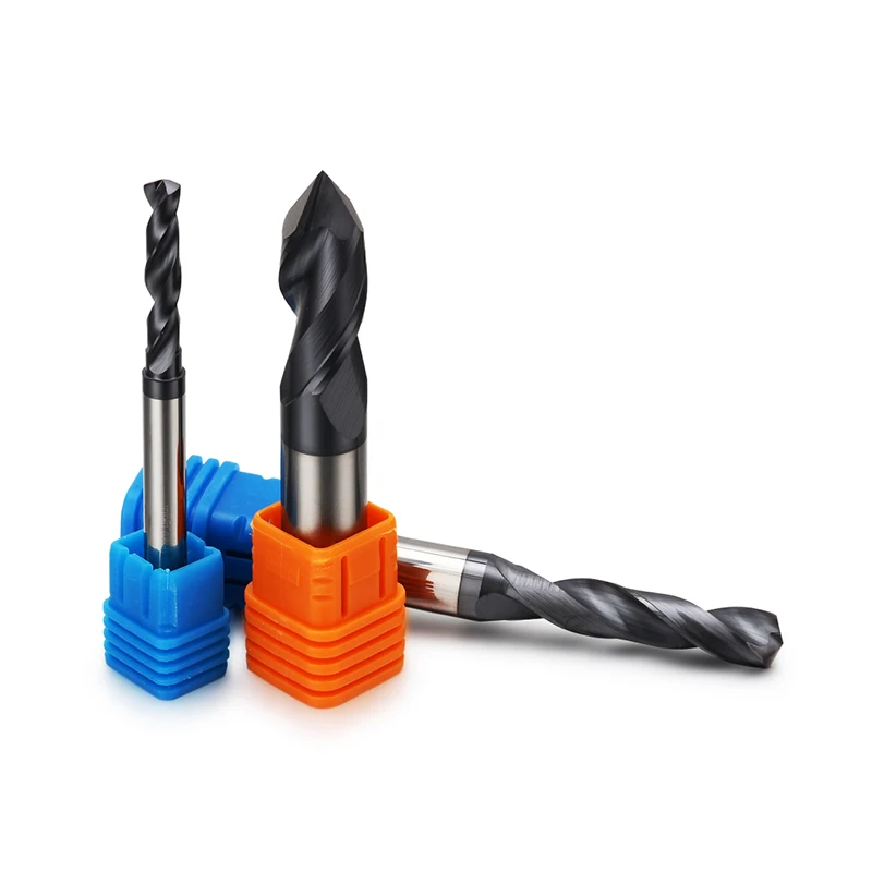 BKXE Customize Tungsten High Quality Solid Carbide CNC Super Hard Twist Drill Bit 3mm CNC Milling For Steel