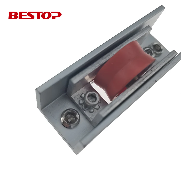 Hot sale  roller Groove window sliding roller aluminium housing and nylon plastic wheel OEM ODM factory