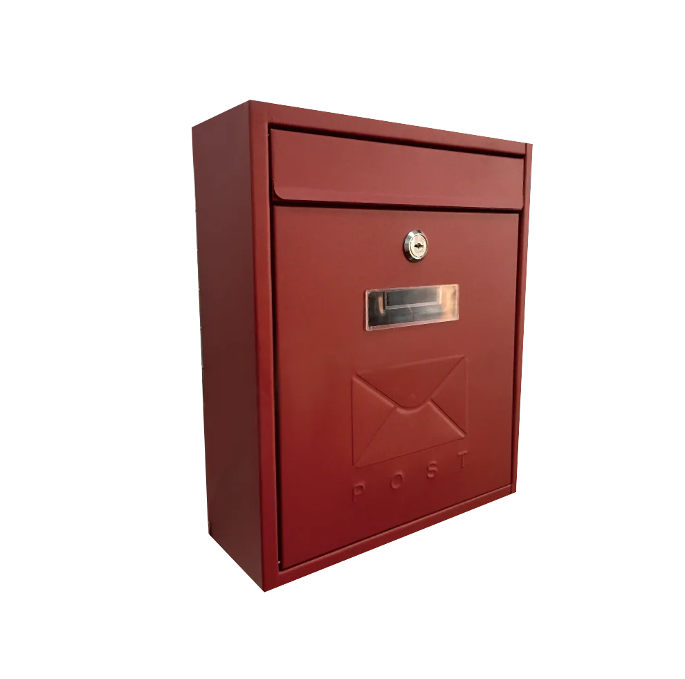 Наружная оцинкованная металлическая подставка большого размера-замок и коробка коммерческого класса для безопасного почтового ящика