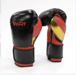 Custom Logo PU Boxing Gloves High Quality Muay Thai Boxing Gloves Training Boxing Gloves