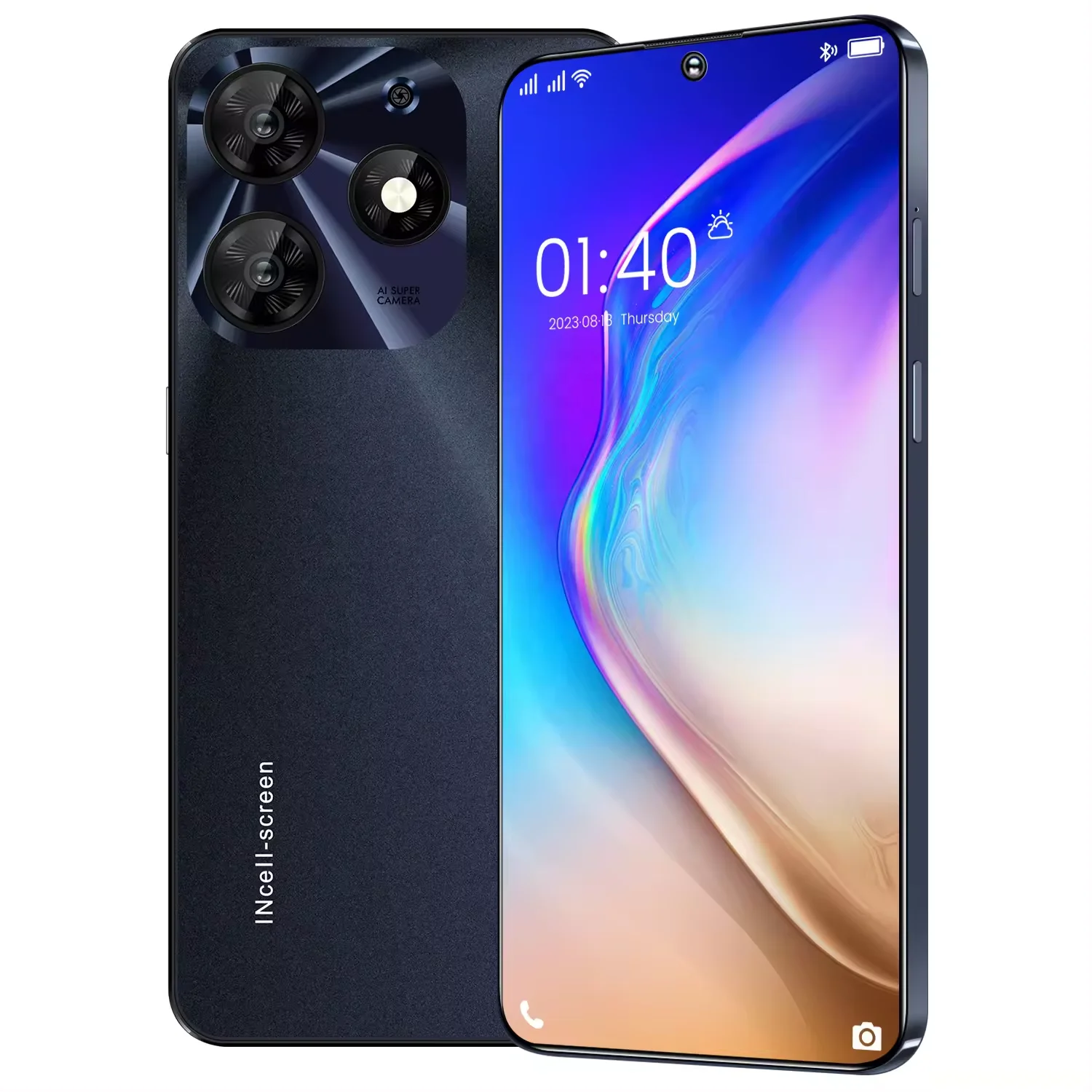 Promotion Spark 20 Pro 16g+1TB 5G Original cellphones 7.3Inch 7800mah Mobile Phone Dual Sim Card Beauty tecno spark 10 pro