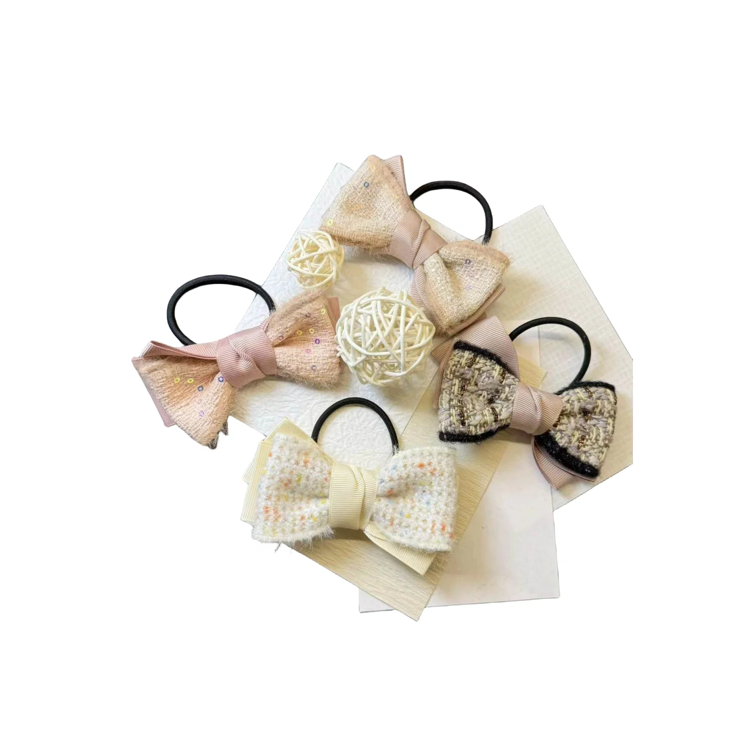 New design high quality hair accessories hair tie elastic hair bands for girls