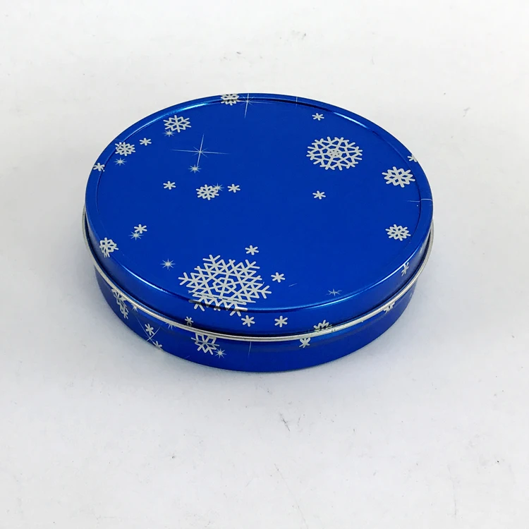 OEM 10g 20g Customized Food Grade Round Spices Can Incense Cosmetics Tin Packaging Box
