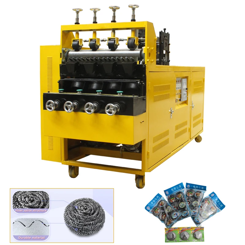 Автоматическая машина для скруббер с 4 проводами и 4 шариками