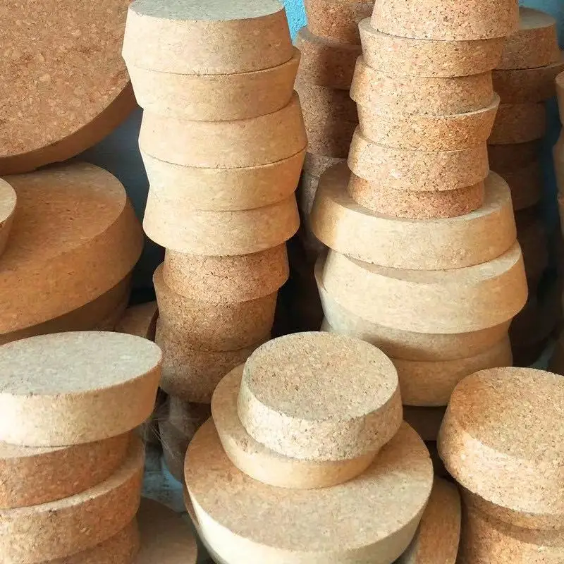 Фабричная продукция на заказ большая Пробка крышка для свечи банка Натуральная пробка