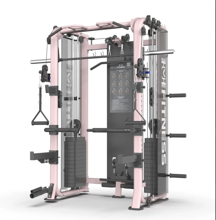 Multi-functional Power Rack Gym Smith Machine Gym