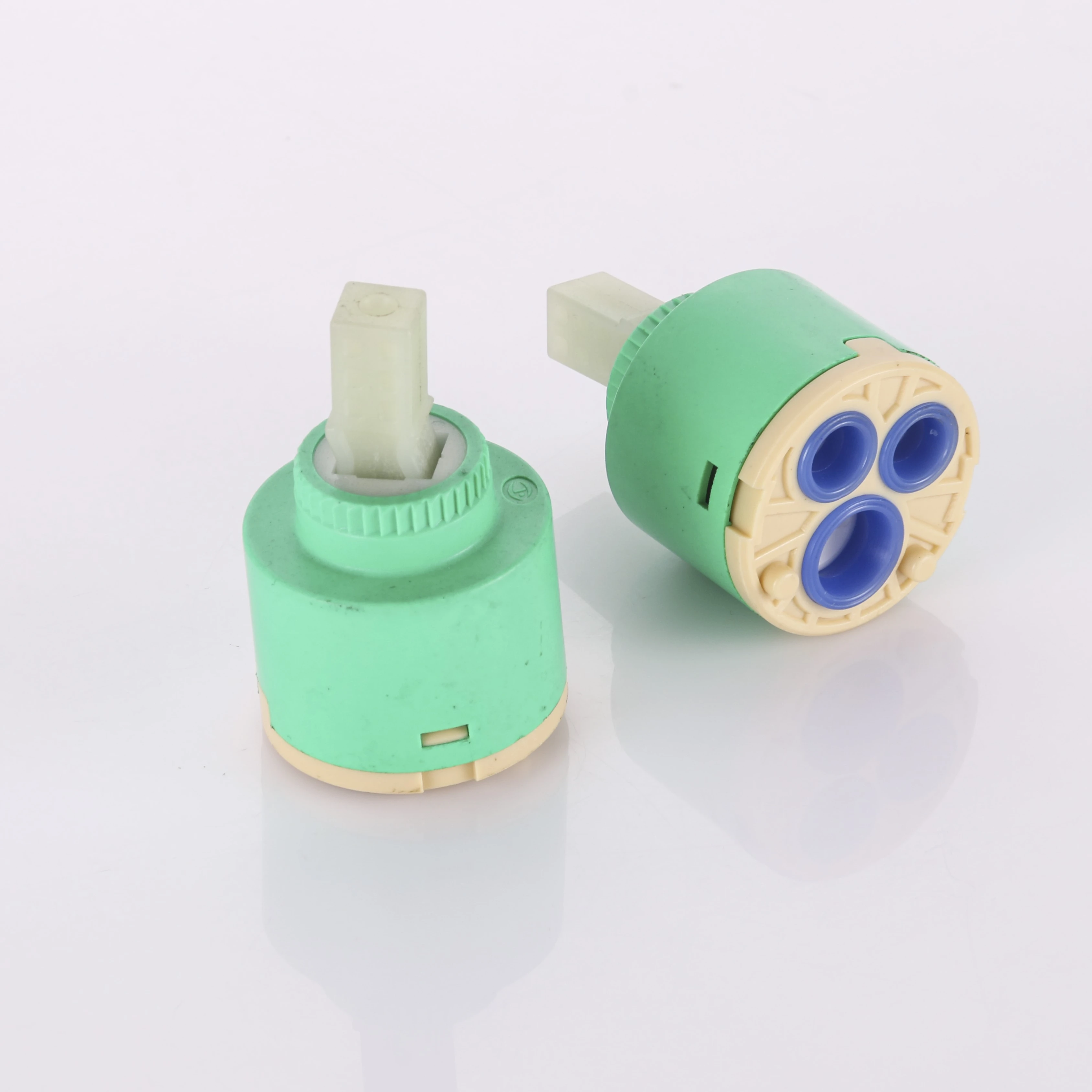 Factory Supply plastic 40mm  single sealing ceramic cartridge faucet cartridge