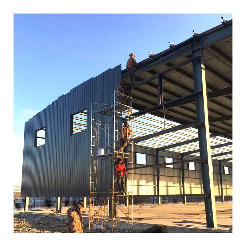 Steel Structure Hot Kits Prefabricated Drawing Steel Structure Building Horse Storage Shed Barn