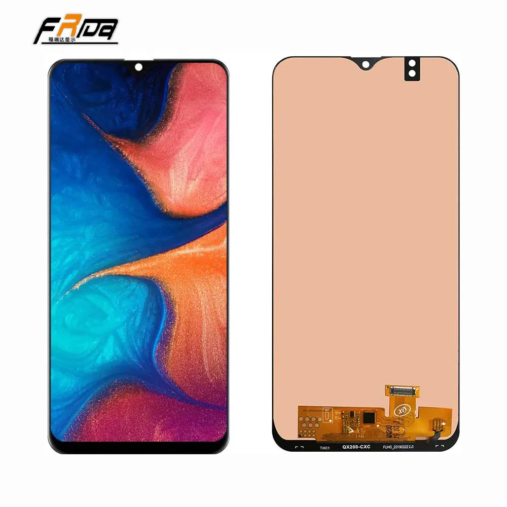 Factory Price 6.4 inches mobile phone Galaxy A20 LCD display replacement touch screen digitizer assembly for Samsung Galaxy A20