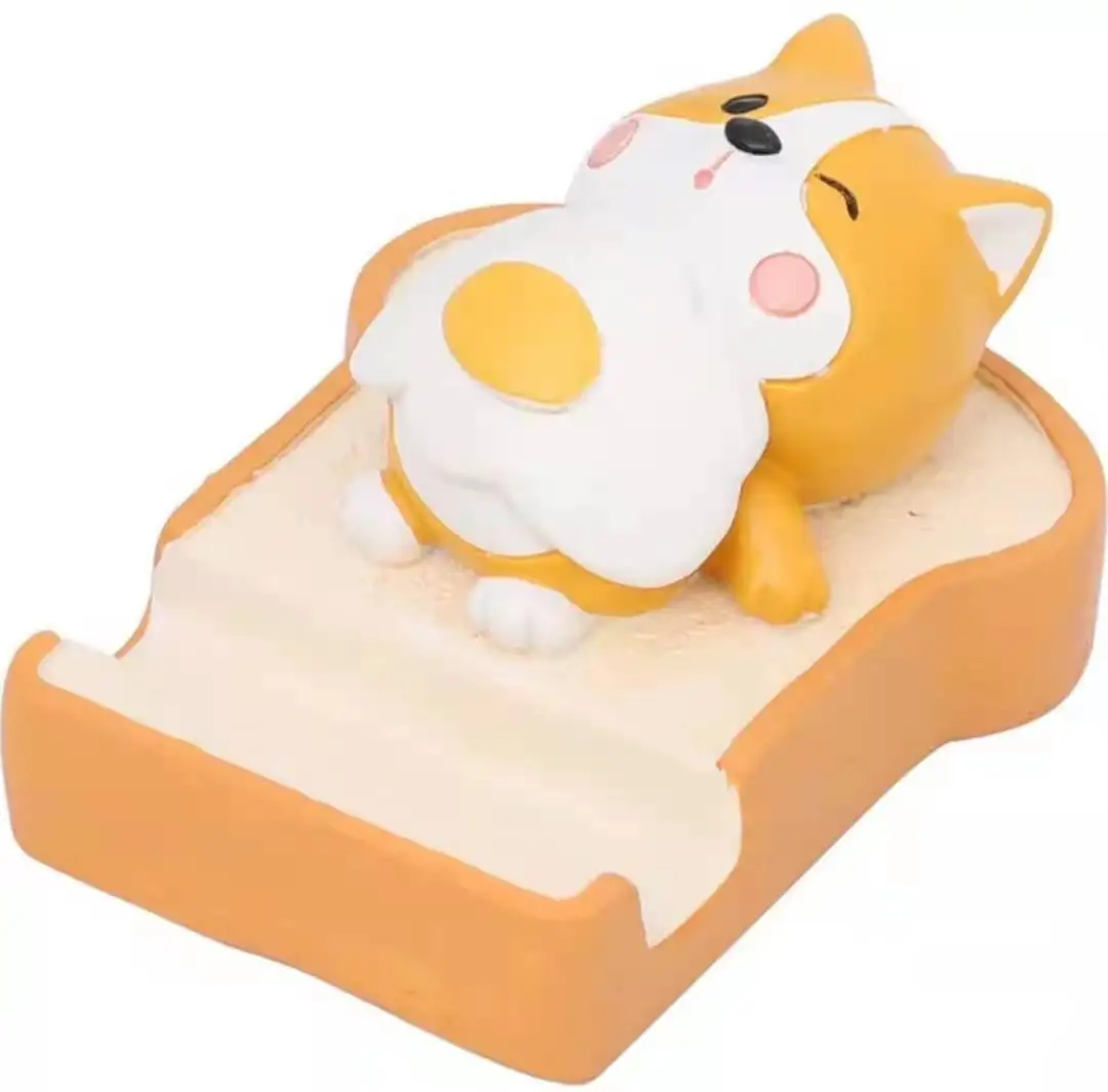 Креативная подставка для мобильного телефона с милыми животными, украшение для гостиной и офиса на стол, украшение с маленьким Кроликом, аксессуары для дома