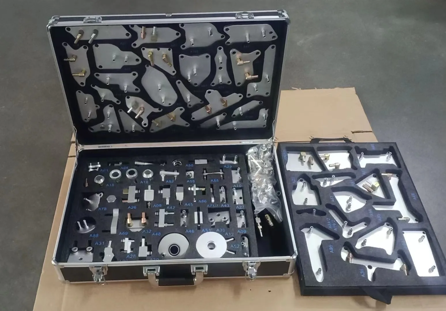 105 set ATF-9800 transmission connector 140 pcs ATF flushing machine adapter