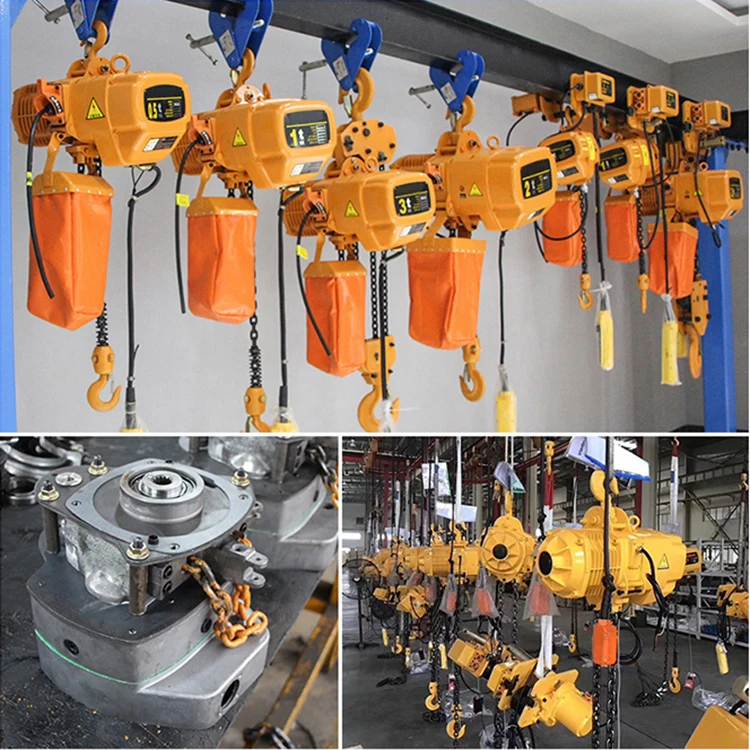 Integrated manual crane hoist 1ton 2ton 3ton 5ton electric chain hoist