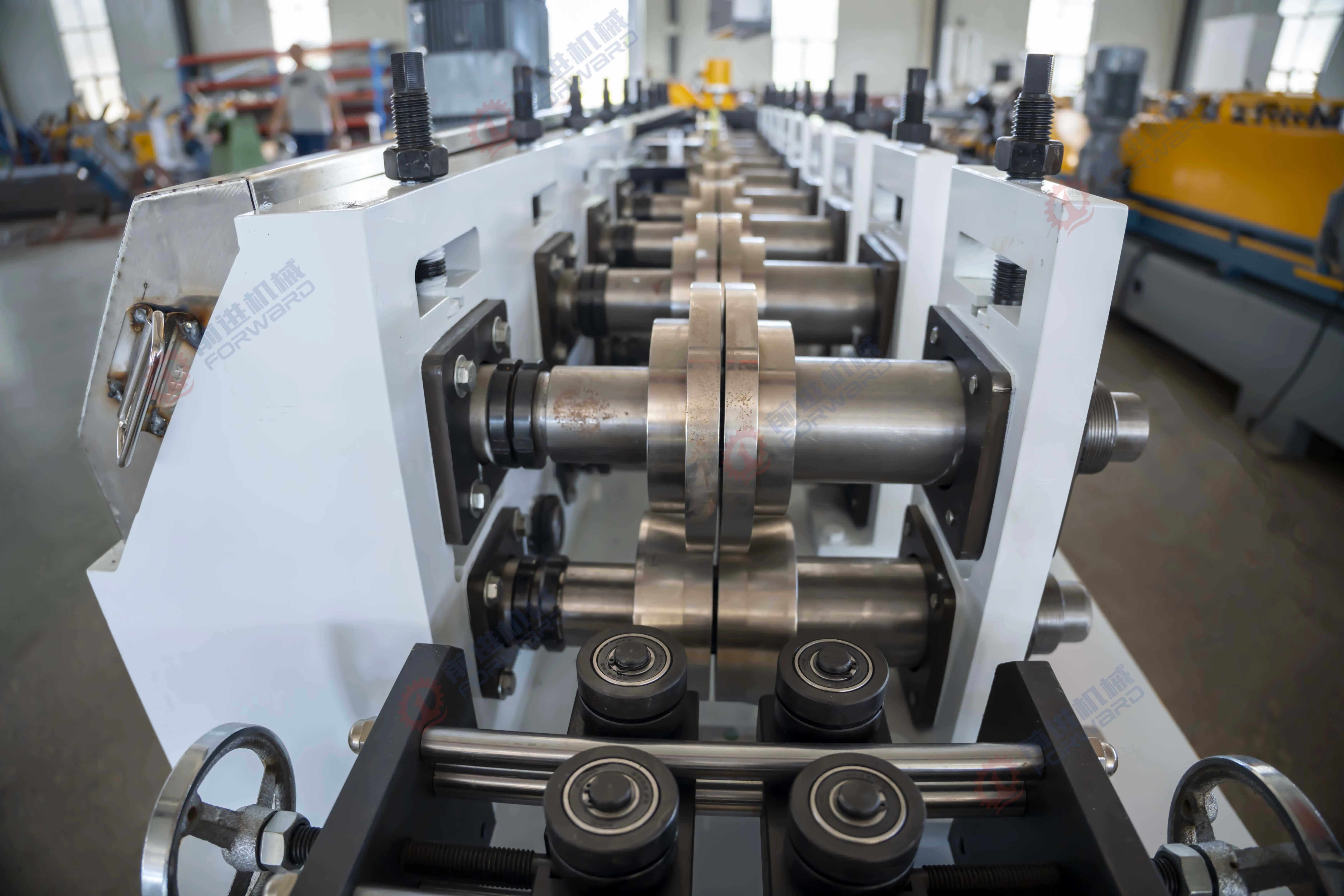 FORWARD Stud Aluminium Corner Bead Making Machine Profiles C Drywall Metal Marketing Steel Key Motor Frame Power Building