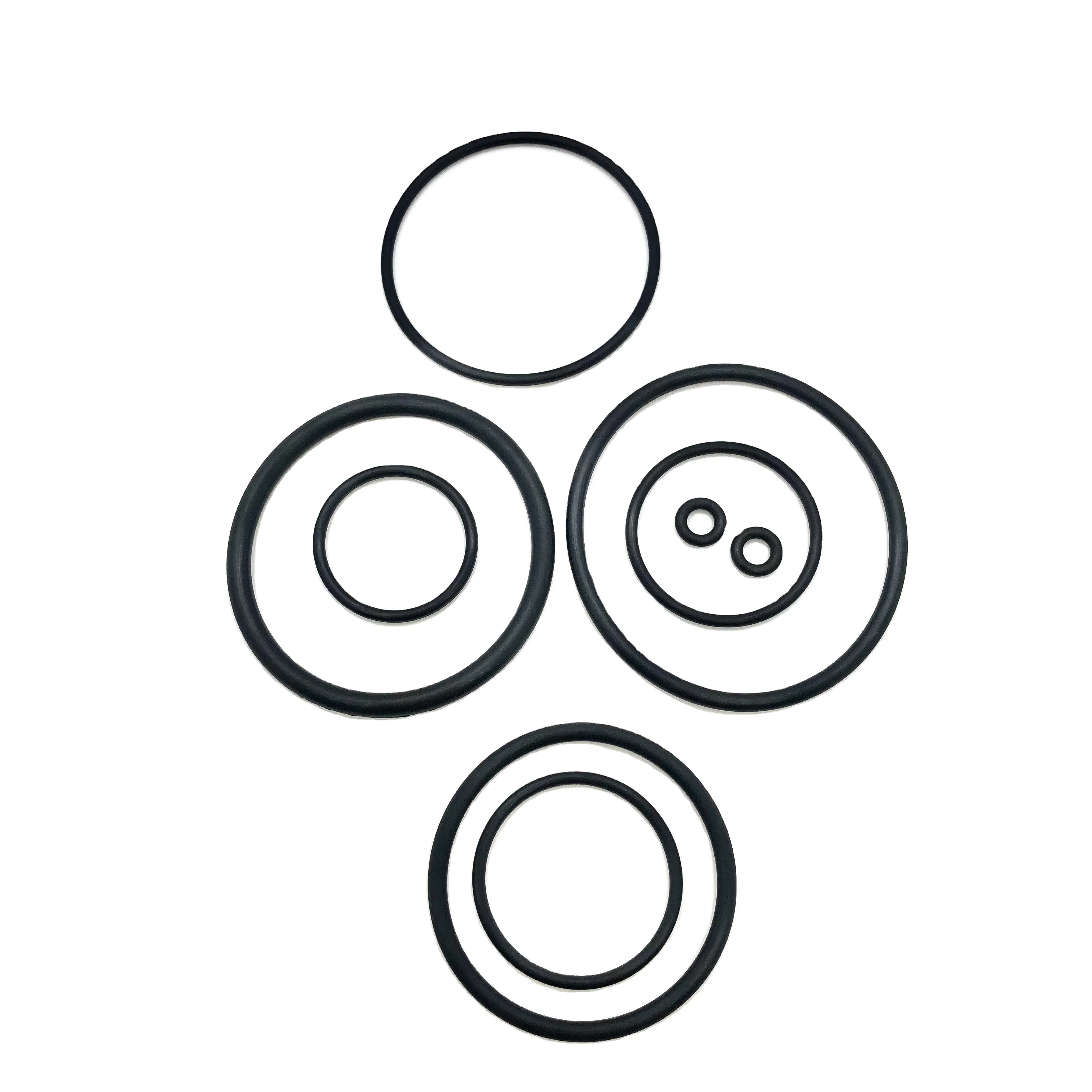 Customized Nitrile silicone Rubber O rings Silicone sealing ring rubber oil seal with  various sizes