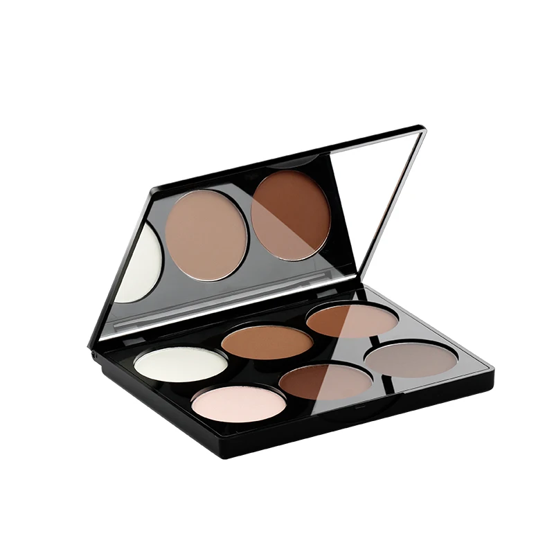 MAYCHEER 6 Color Makeup Face Contour Cosmetics Matte Pressed Powder Palette Press Powder Palette