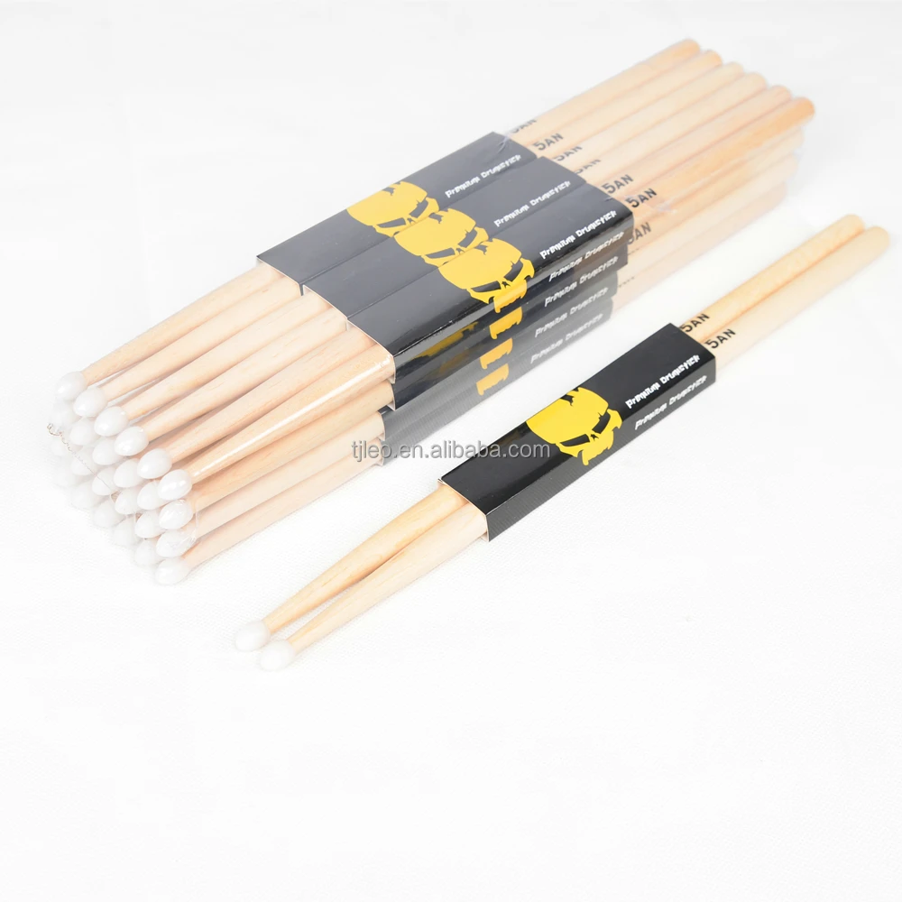 China Maple 5AN Nylon tips Drum sticks