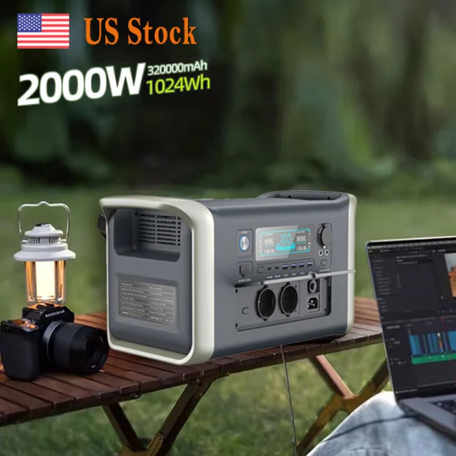 Best Price 320000mAh Solar Lithium Battery 1800W Fast Charging Portable Power Station Home Energy Storage System