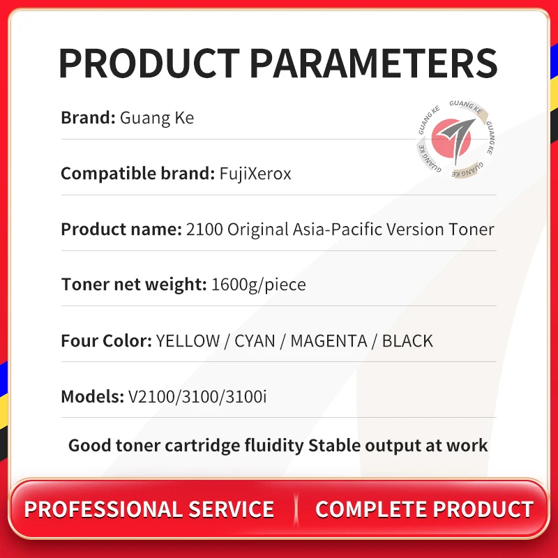 Original Asia Version Toner  CT202225 CT202226 CT202227 CT202228 For Xerox Versant 3100 2100 Toner Cartridge