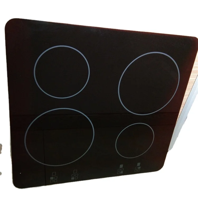 Wholesale 4mm Induction Cooker Ceramic Glass Plate Heat Resistant