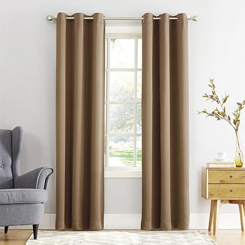 i@home New Style Best-selling Window Decoration Light Curtains Hotel Green Blackout Curtain