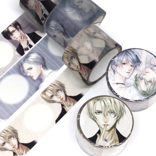 Аниме 50 мм односторонняя клейкая лента washi Канцелярский набор