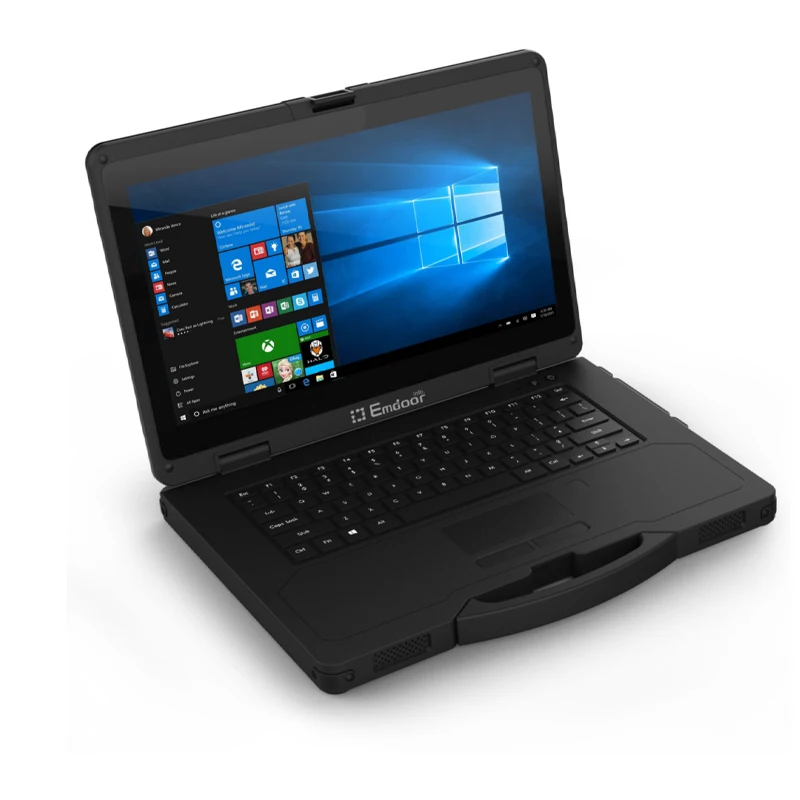 14 дюймов сенсорный экран Полностью Защищенный Ноутбук военные IP65 Защищенный ноутбук