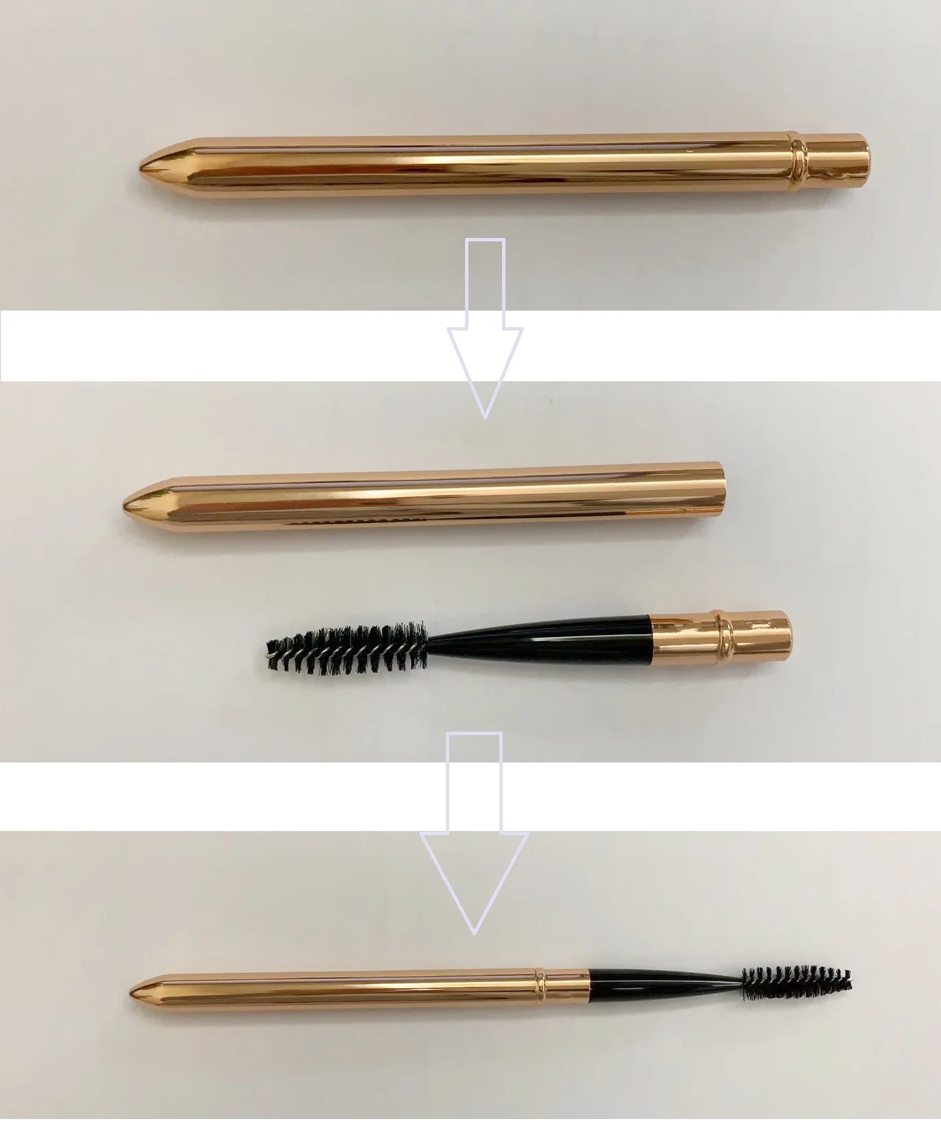 Металлические Косметические кисти для макияжа