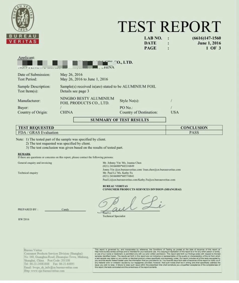 foil paper manufacturers