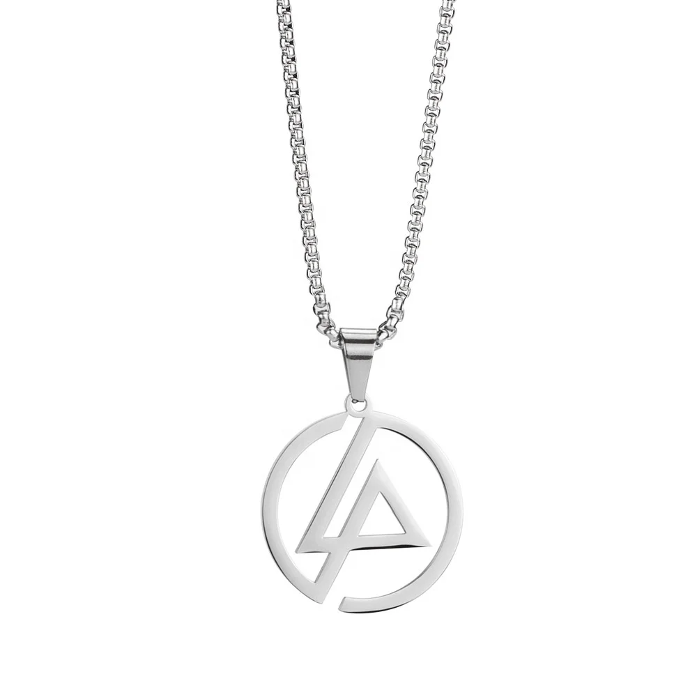 Оптовая продажа классическое ожерелье LINKIN PARK Linkin Park хипстерское хип-хоп мужское и женское с логотипом рок-группы