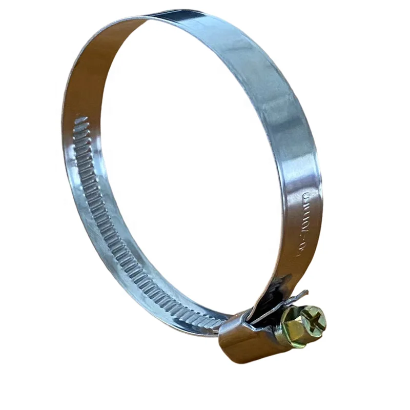 High Quality Automotive Fastening Accessories Clamp Adjustable German 304/201 Stainless Steel Hose Clamp